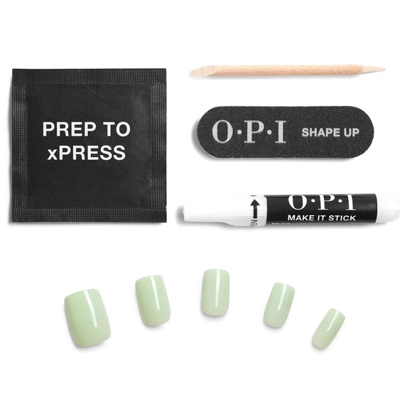 🍀OPI Light Green Press On Nails - Picture 2 of 3